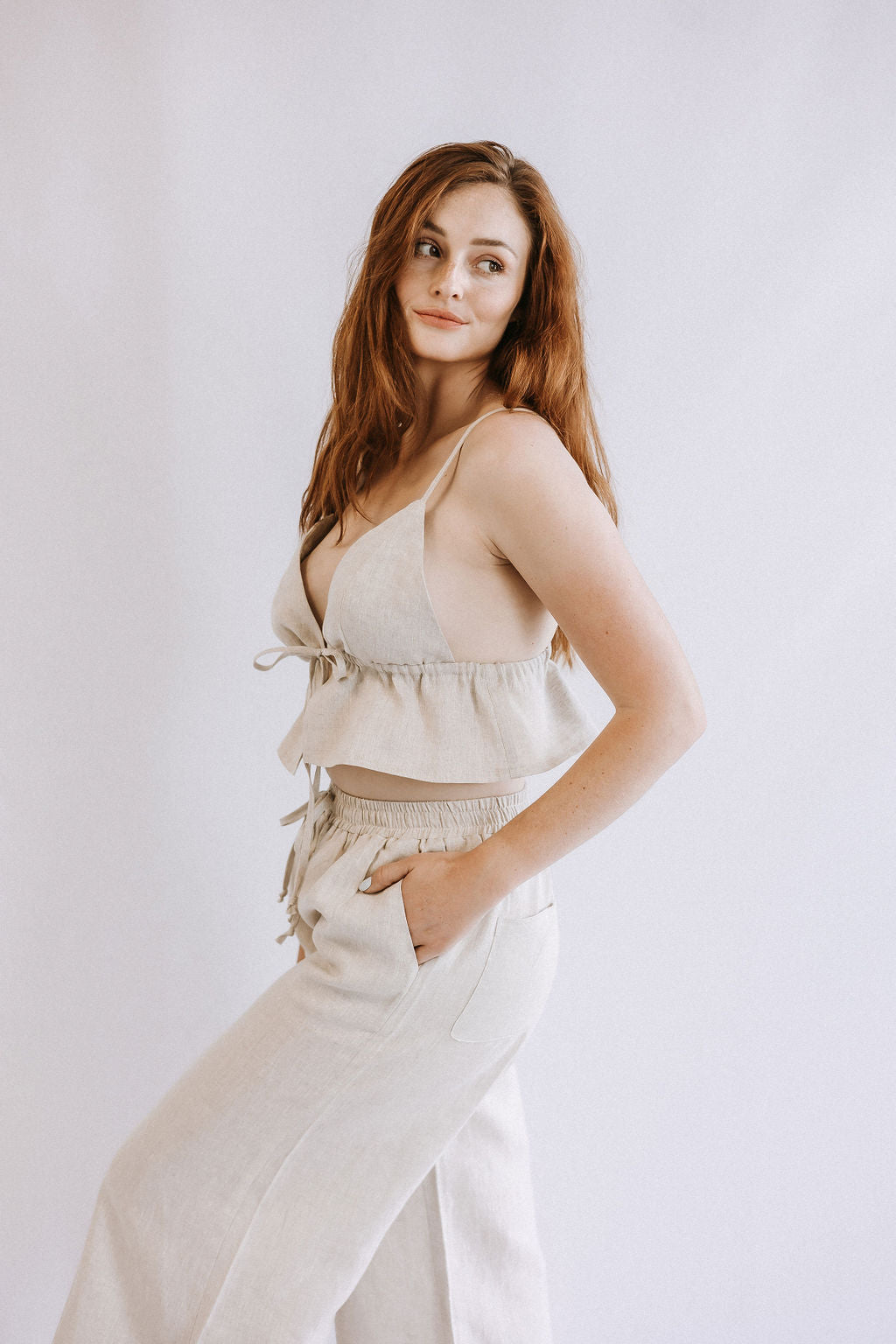 Taeve Africa Drawstring Tie Top