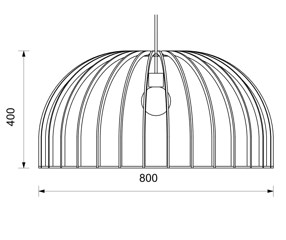 Dome Hanging Light