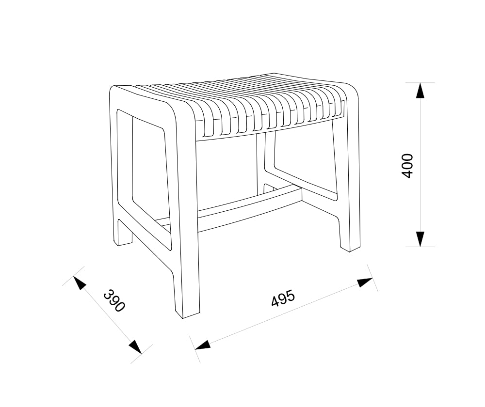 Radius Occasional Stool