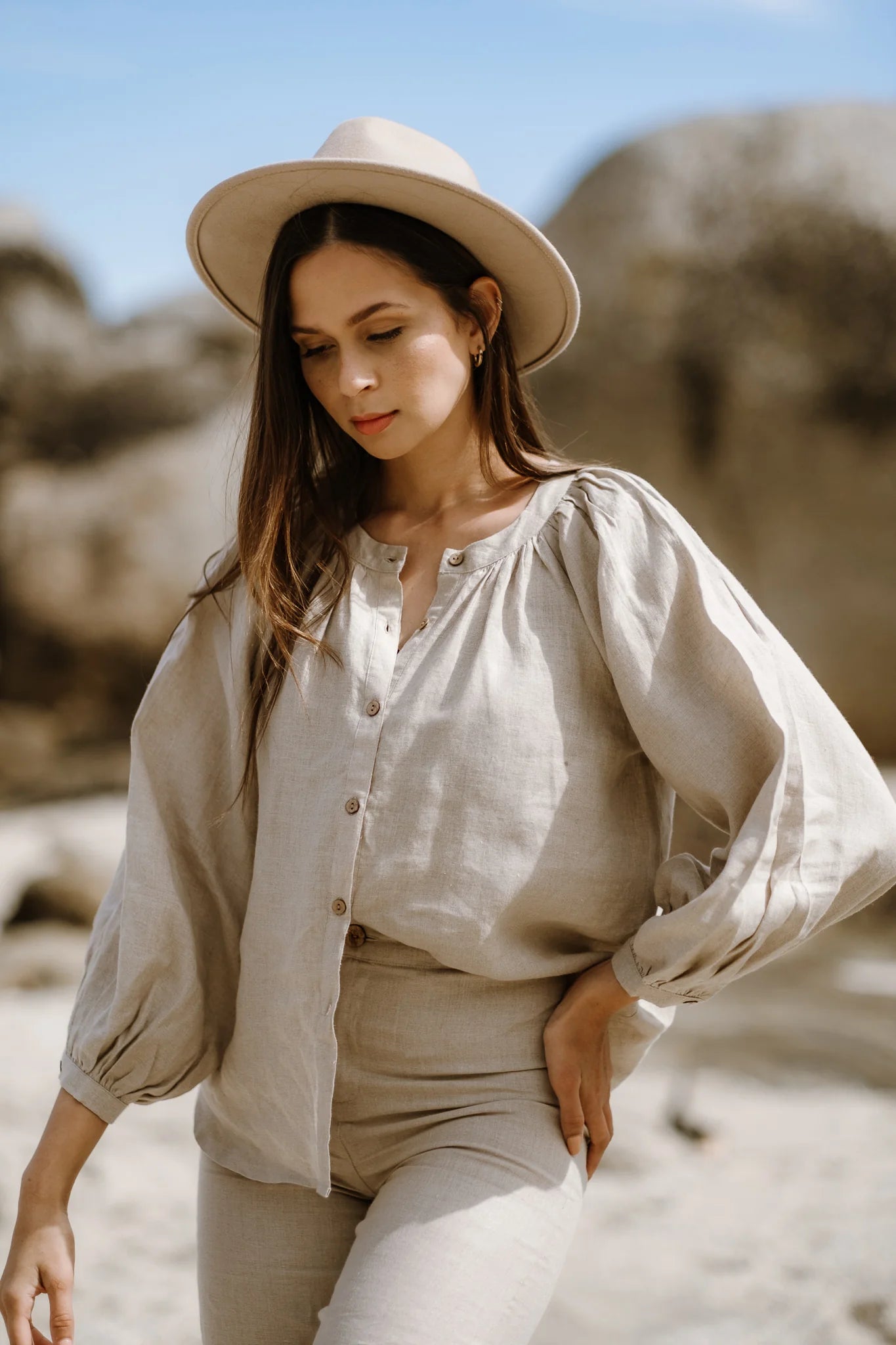 Taeve Africa Button Up Blouse