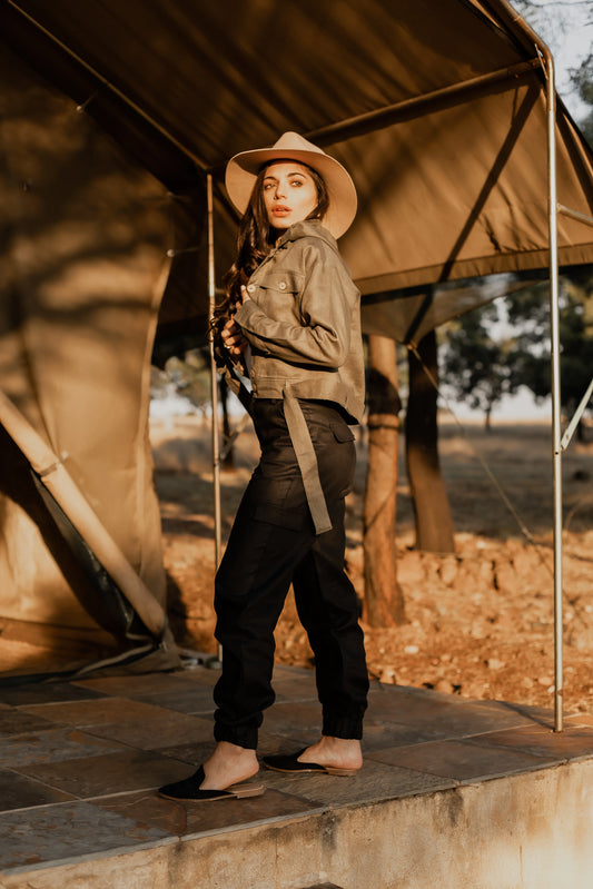 Taeve Africa Linen Utility Jacket
