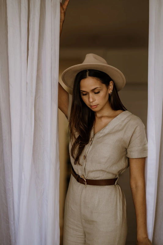 Taeve Africa Linen Jumpsuit