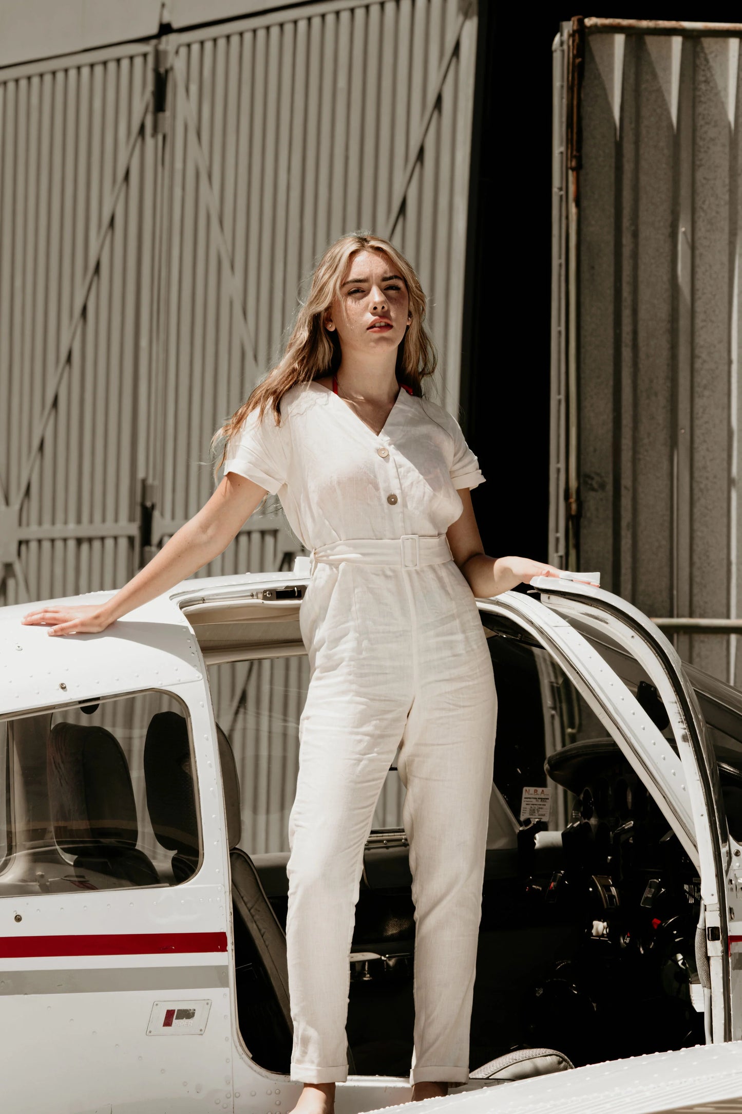 Taeve Africa Linen Jumpsuit