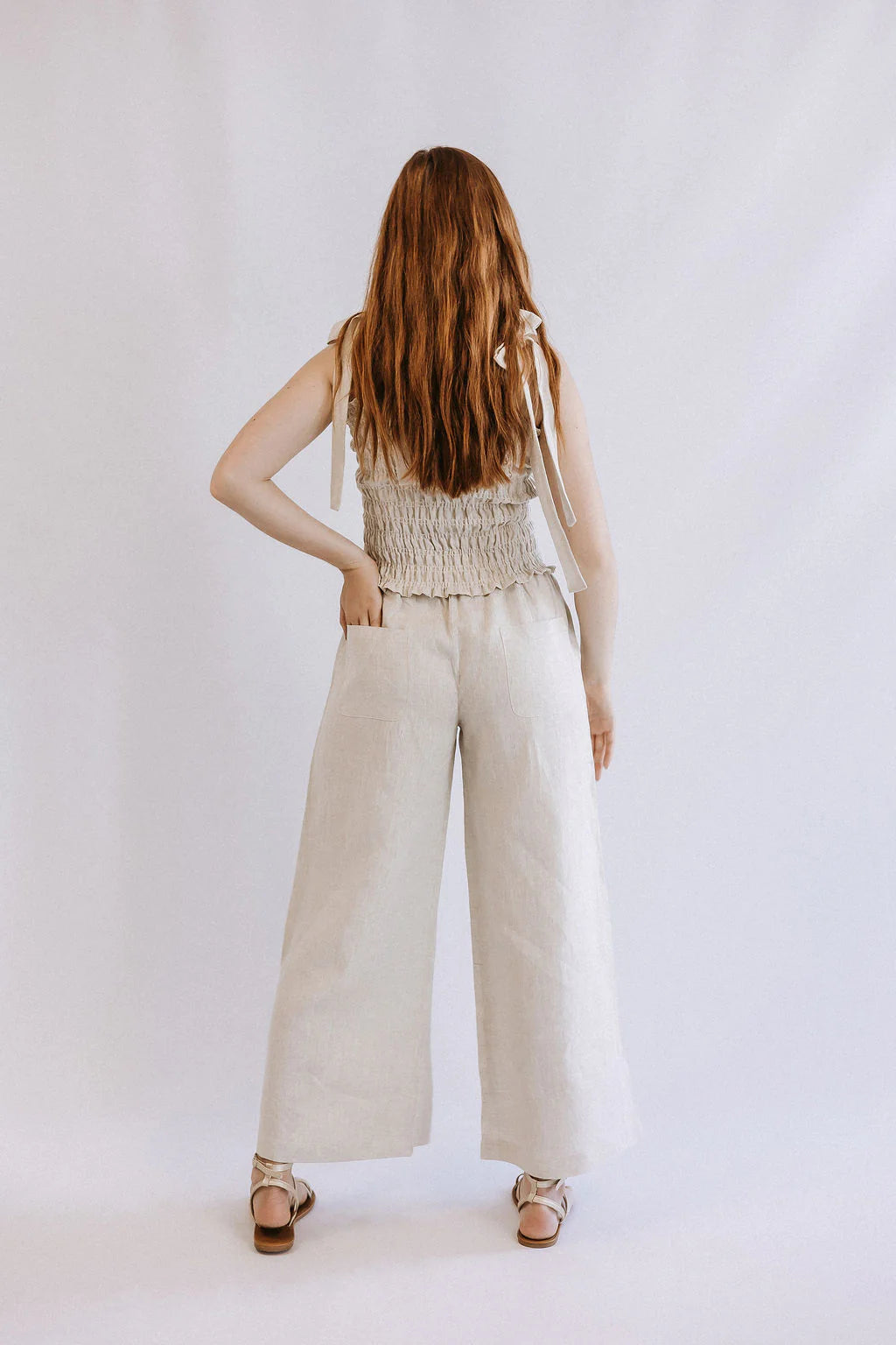 Taeve Africa Elasticated Wide Leg Pants