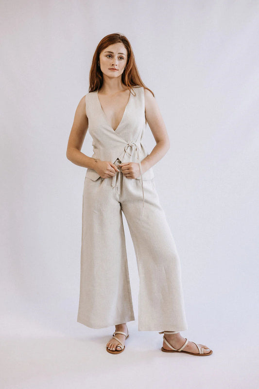 Taeve Africa Elasticated Wide Leg Pants