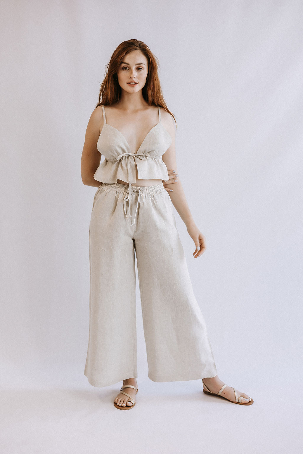 Taeve Africa Drawstring Tie Top
