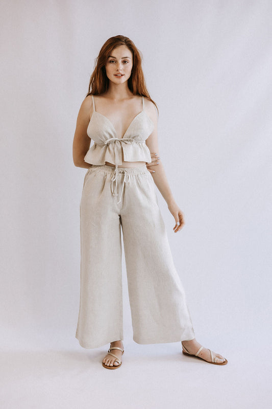 Taeve Africa Drawstring Tie Top